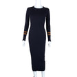 Unisex Karen by Simonsen - Kootud kleit, suurus 36 - Sinine ()