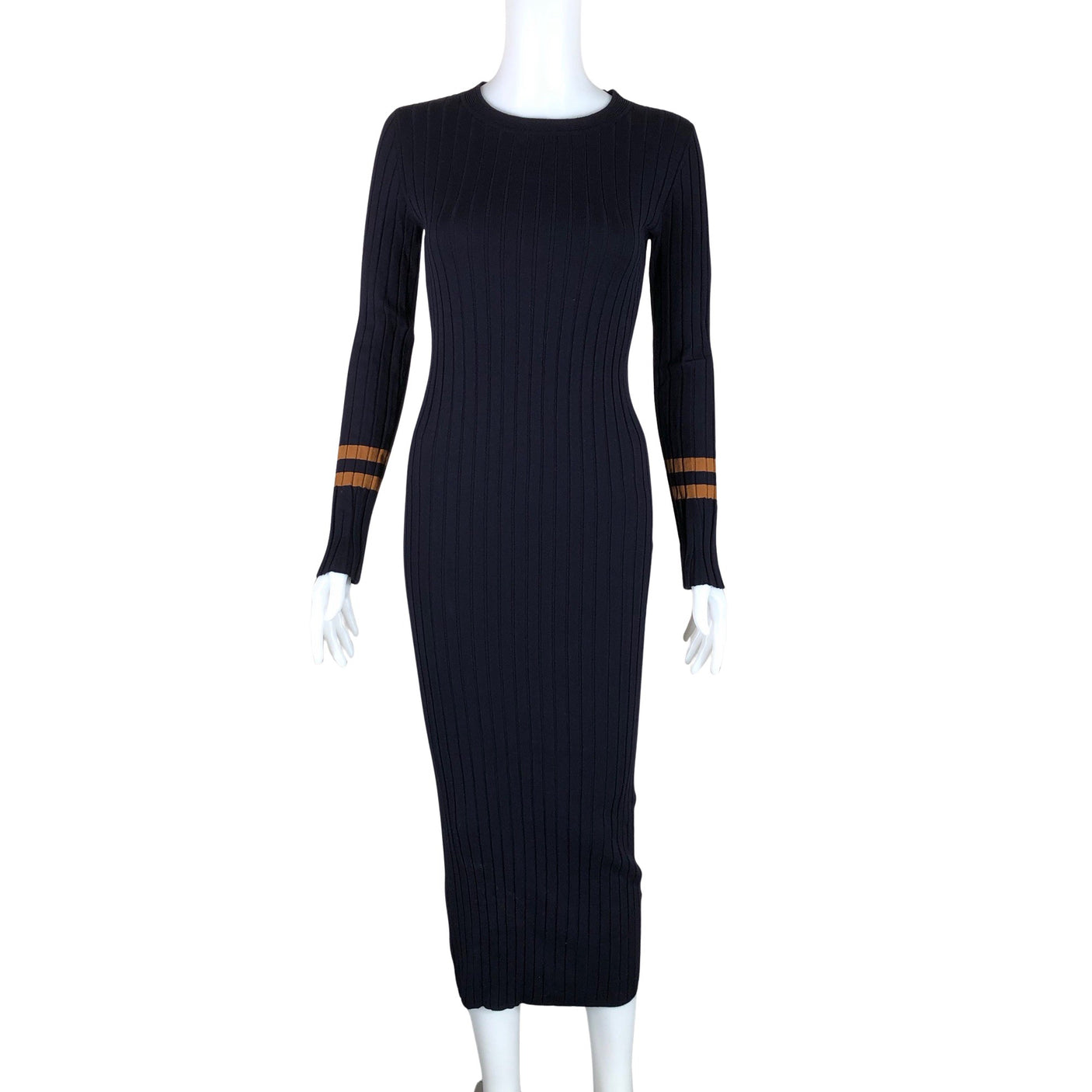 Unisex Karen by Simonsen - Kootud kleit, suurus 36 - Sinine (1)
