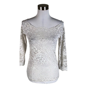 Unisex Cream - Pluus, suurus 38 - Valge (1)
