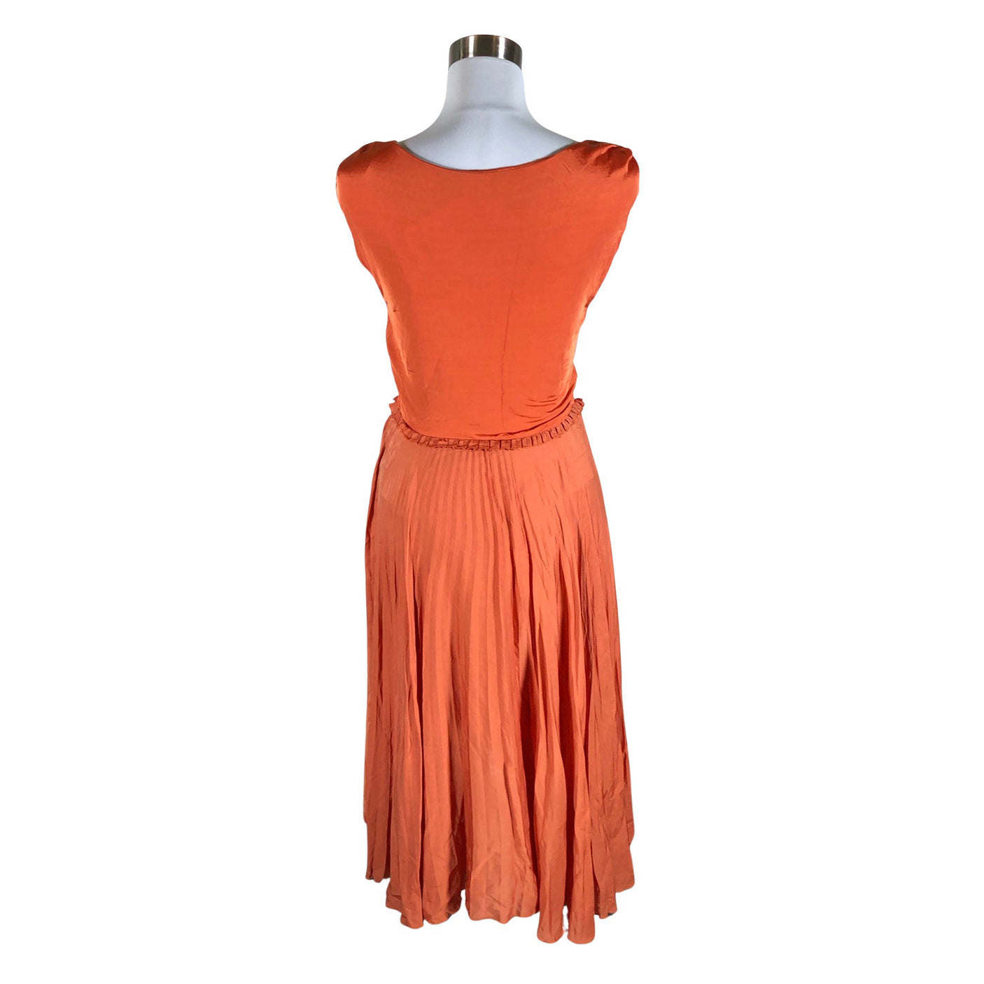 Unisex MaxMara - Trikotaažist kleit, suurus 40 - Oranž (2)