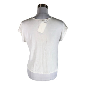 Unisex Selected - Lühikeste käistega pluus, suurus 36 - Valge (2)