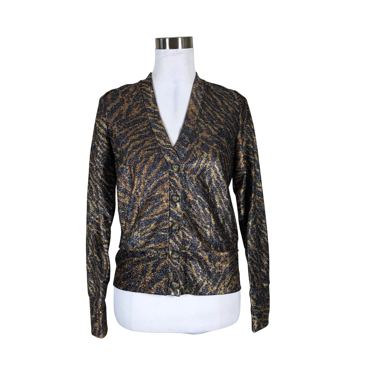 Unisex Ganni - Kardigan, suurus 38 - Kuld (1)