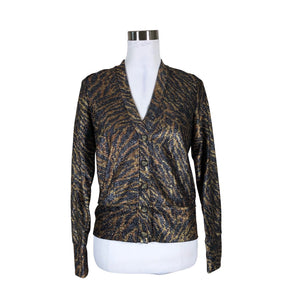 Unisex Ganni - Kardigan, suurus 38 - Kuld (1)