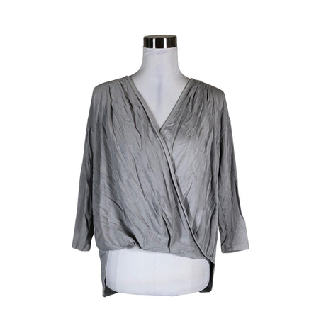Unisex Bypias - Trikotaažist pluus, suurus 38 - Hall ()