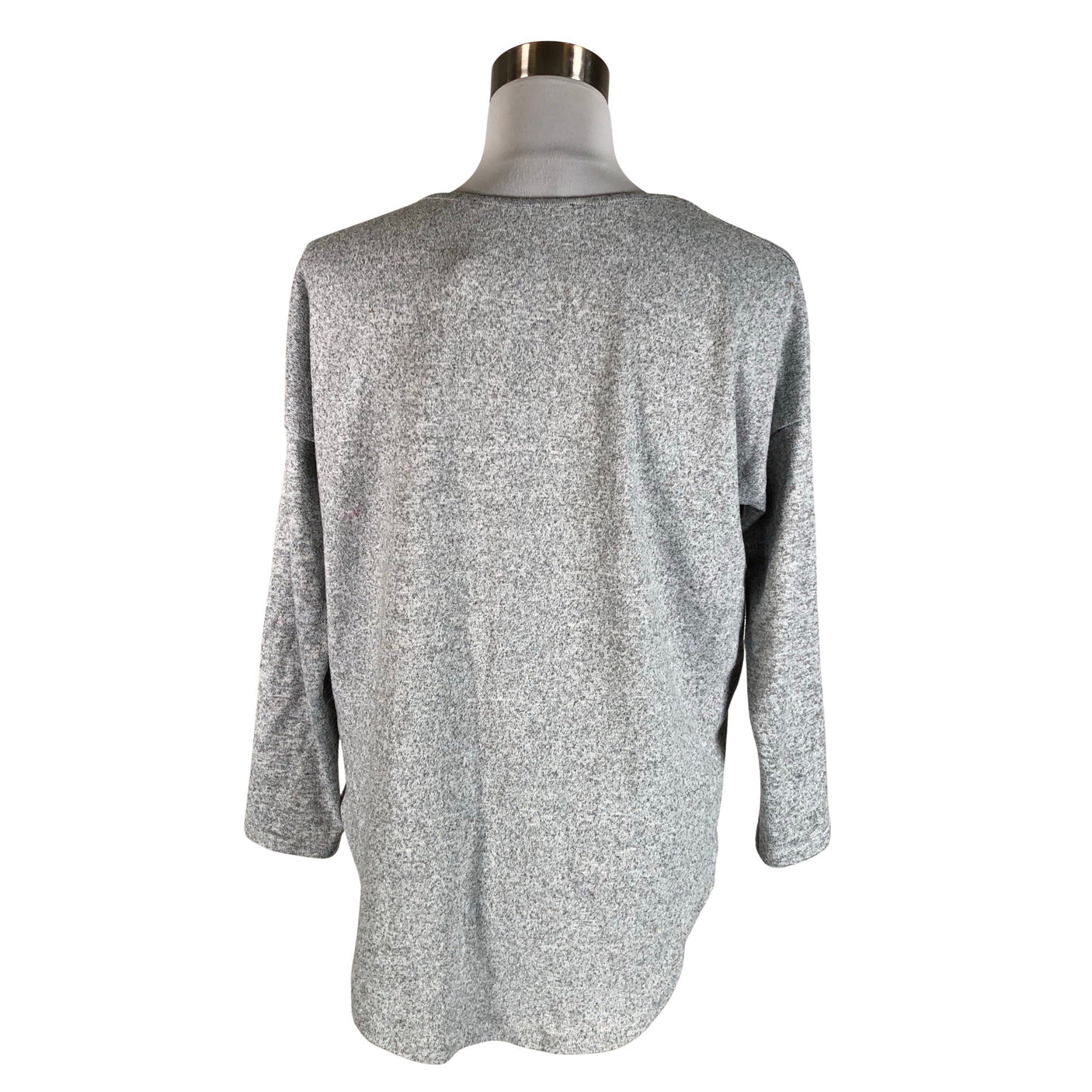 Unisex Monton - Trikotaažist pluus, suurus 40 - Hall (2)