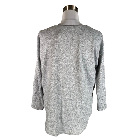 Unisex Monton - Trikotaažist pluus, suurus 40 - Hall (2)