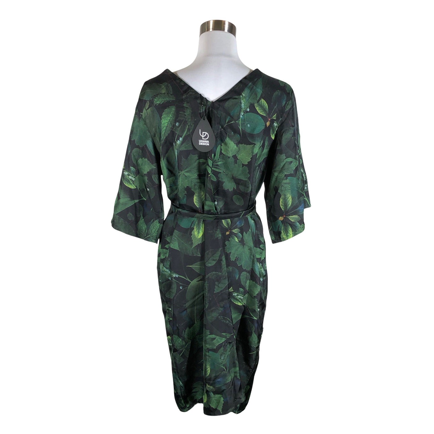 Unisex Uhana Design - Õhuke kleit, suurus 40 - Must (2)