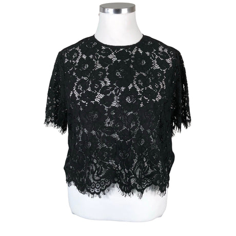 Unisex Ivy & Oak - Lühikeste käistega pluus, suurus 44 - Must ()