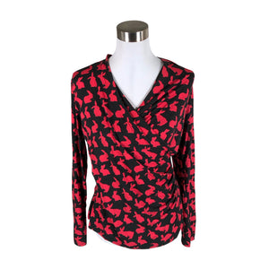 Unisex Camilla Thulin - Trikotaažist pluus, suurus 40 - Must (1)