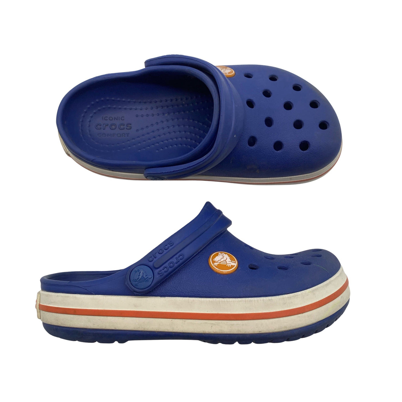 Unisex Crocs - Lahtise kannaga jalanõud, suurus 28 - Sinine (1)