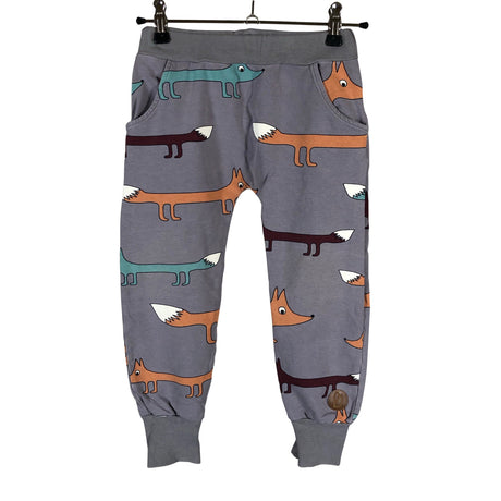 Unisex Blaa - Dressikangast püksid, suurus 98 - 104 - Hall ()