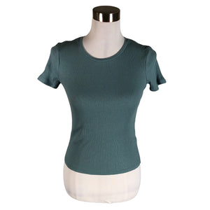Unisex Lindex - T-särk, suurus 34 - Veinipunane (1)