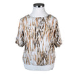 Unisex B. Copenhagen - Lühikeste käistega pluus, suurus 42 - Valge ()