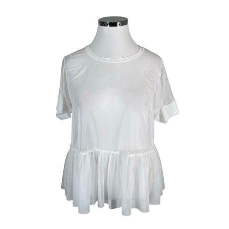 Unisex Next - Lühikeste käistega pluus, suurus 42 - Valge ()