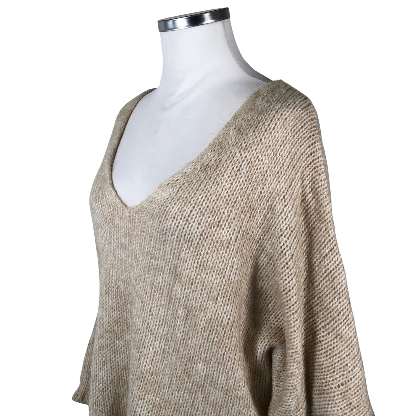 Unisex Bohemiana - Kampsun, suurus 42 - Looduslik valge (2)