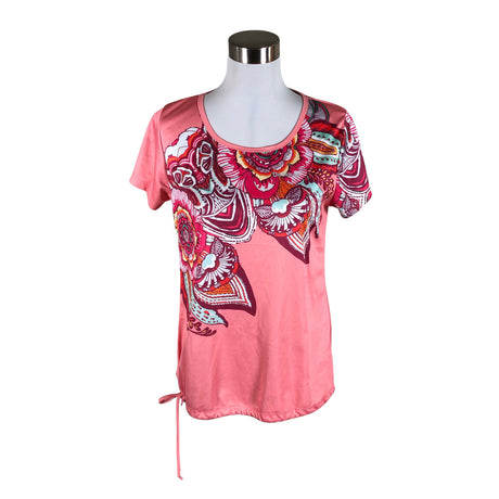 Unisex Desigual - Spordisärk, lühikesed käised, suurus 40 - Heleroosa ()