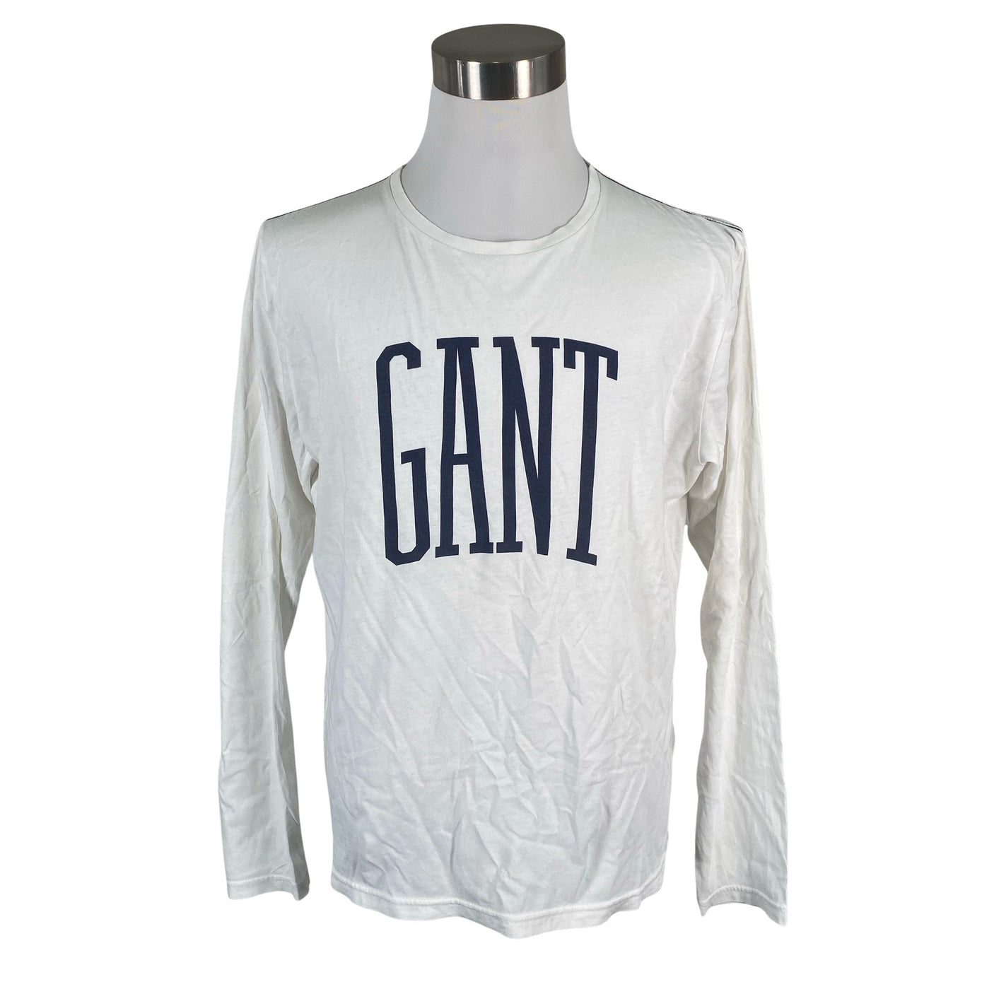 Unisex Gant - Trikotaažist pluus, suurus L - Valge (1)