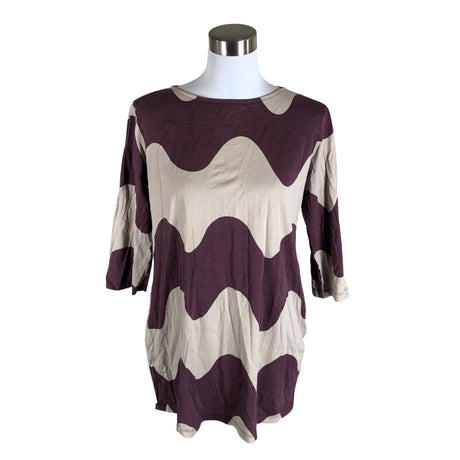 Unisex Marimekko - Trikotaažist tuunika, suurus 40 - Beige ()