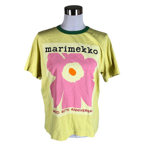 Unisex Marimekko - T-särk, suurus 38 - Kollane (1)