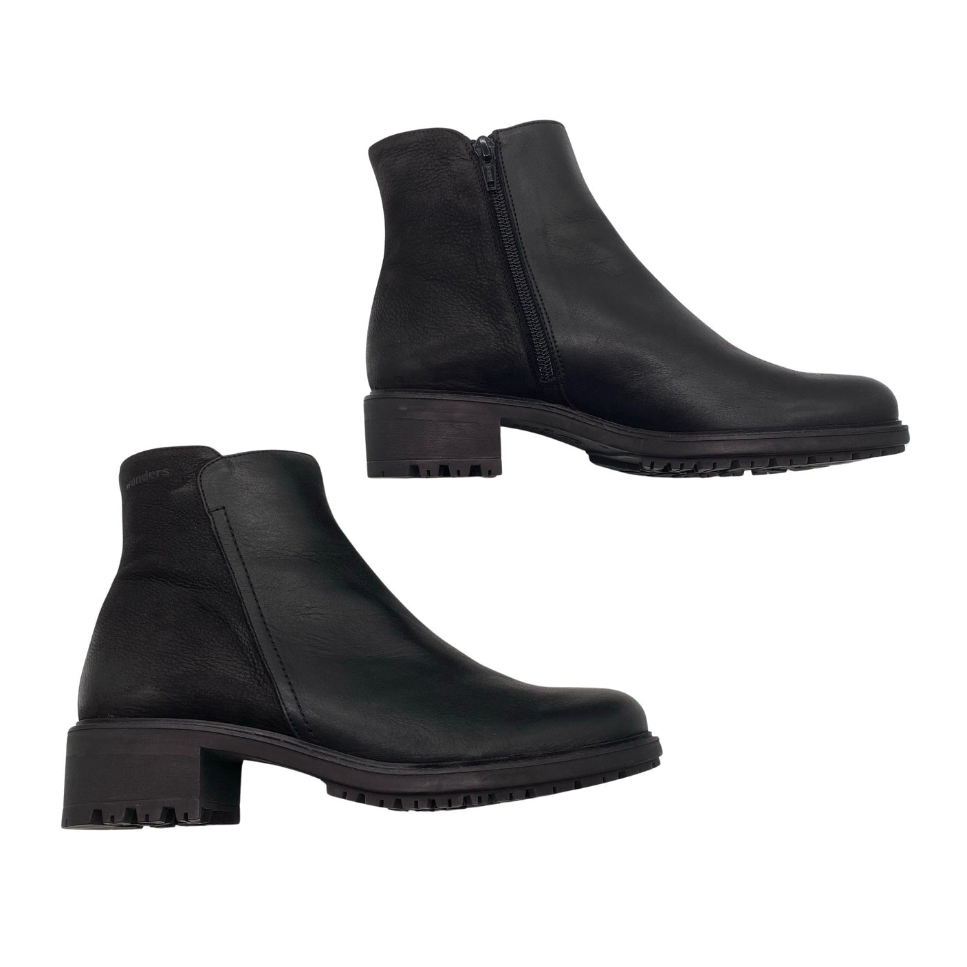 Unisex Wonders - Poolsaapad, suurus 40 - Must (1)