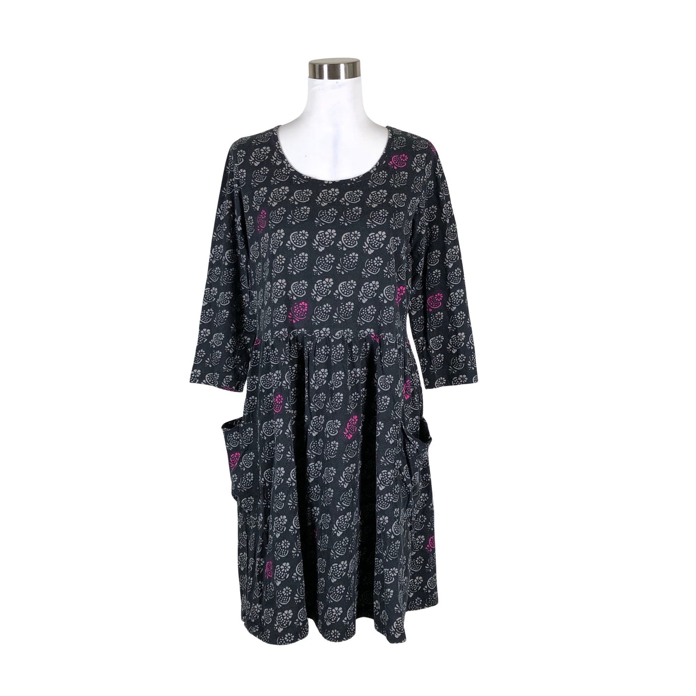 Unisex Marimekko - Trikotaažist kleit, suurus 40 - Hall (1)