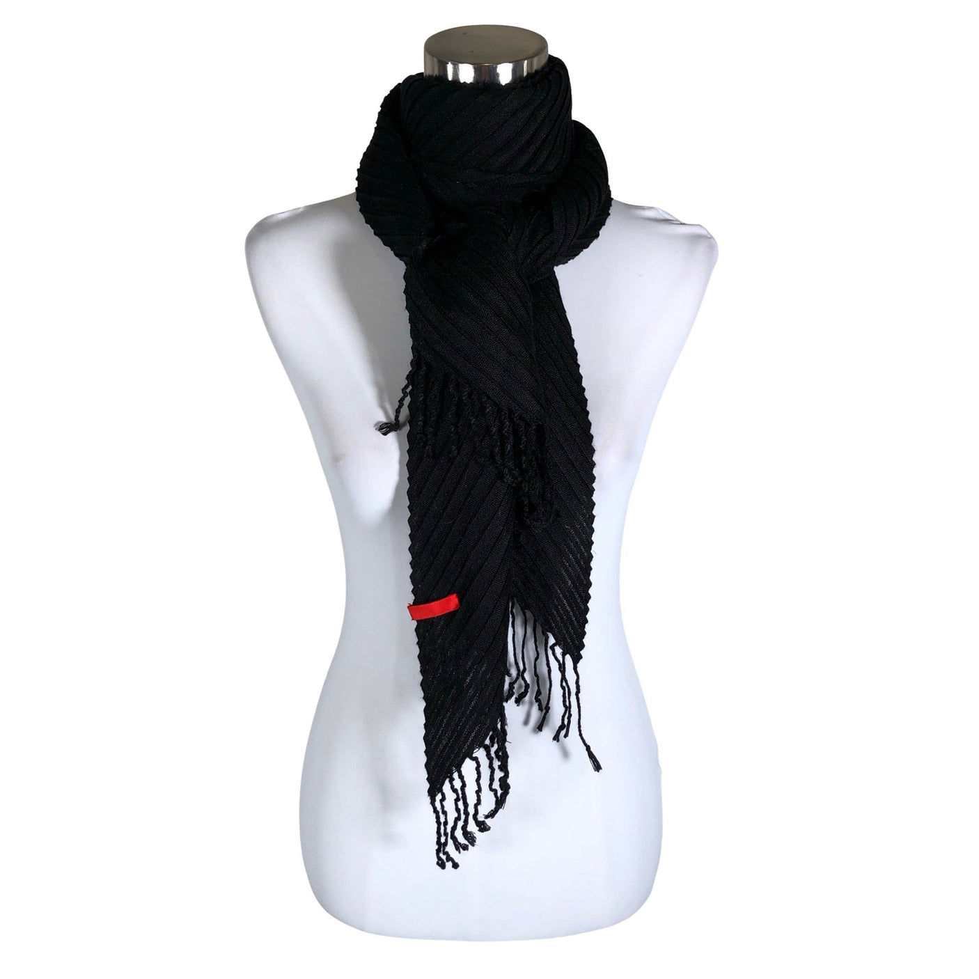 Unisex Esprit - Õhuke sall, suurus Midi - Must (1)