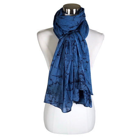 Unisex Your Face - Õhuke sall, suurus Maxi - Sinine ()