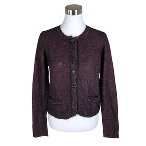 Unisex Marc O'Polo - Kardigan, suurus 40 - Veinipunane (1)