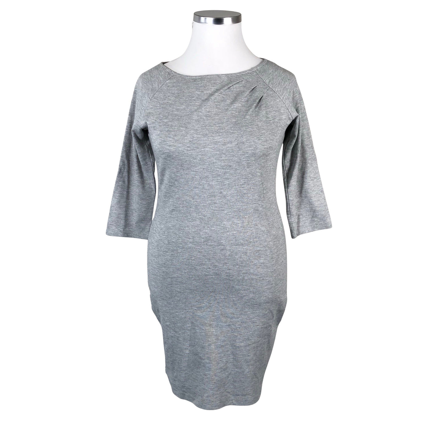 Unisex Esprit - Trikotaažist kleit, suurus 42 - Hall (1)