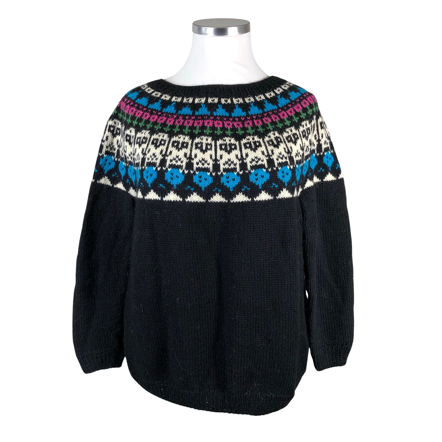 Unisex Handmade - Kampsun, suurus 42 - Must (1)