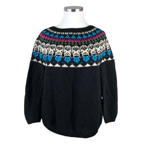 Unisex Handmade - Kampsun, suurus 42 - Must (1)