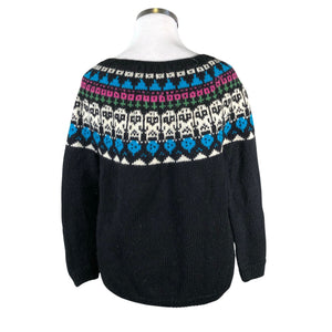 Unisex Handmade - Kampsun, suurus 42 - Must (2)