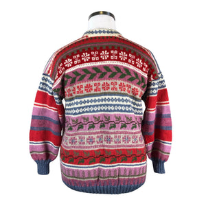 Unisex Handmade - Kampsun, suurus 42 - Punane (2)