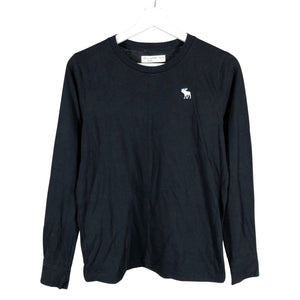 Unisex Abercrombie&Fitch - Trikotaažist pluus, suurus 158 - 164 - Must (1)