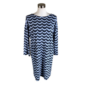 Unisex Marimekko - Trikotaažist kleit, suurus 38 - Sinine (1)