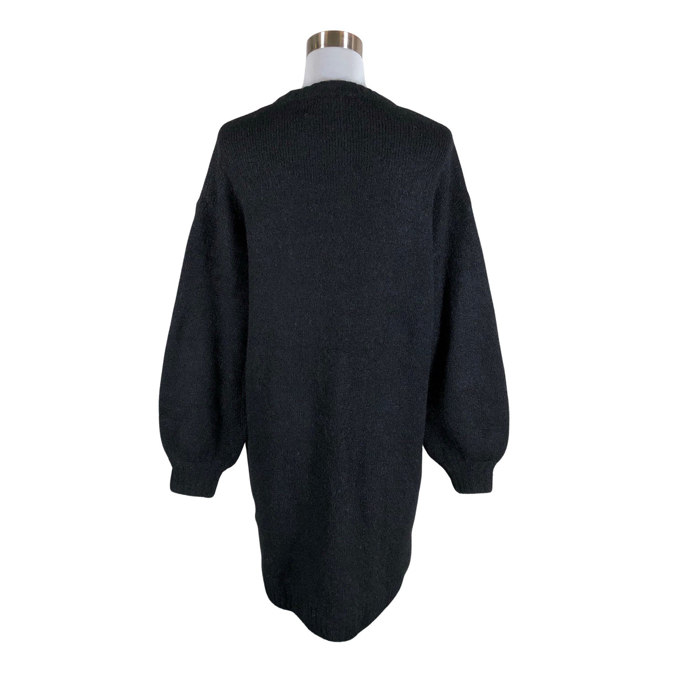 Unisex Nanso - Kootud kleit, suurus 38 - Must (2)