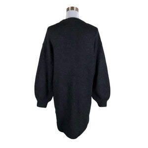 Unisex Nanso - Kootud kleit, suurus 38 - Must (2)