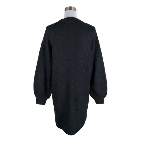 Unisex Nanso - Kootud kleit, suurus 38 - Must (2)