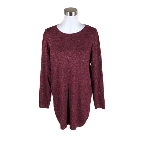 Unisex Nanso - Kootud kleit, suurus 40 - Veinipunane ()