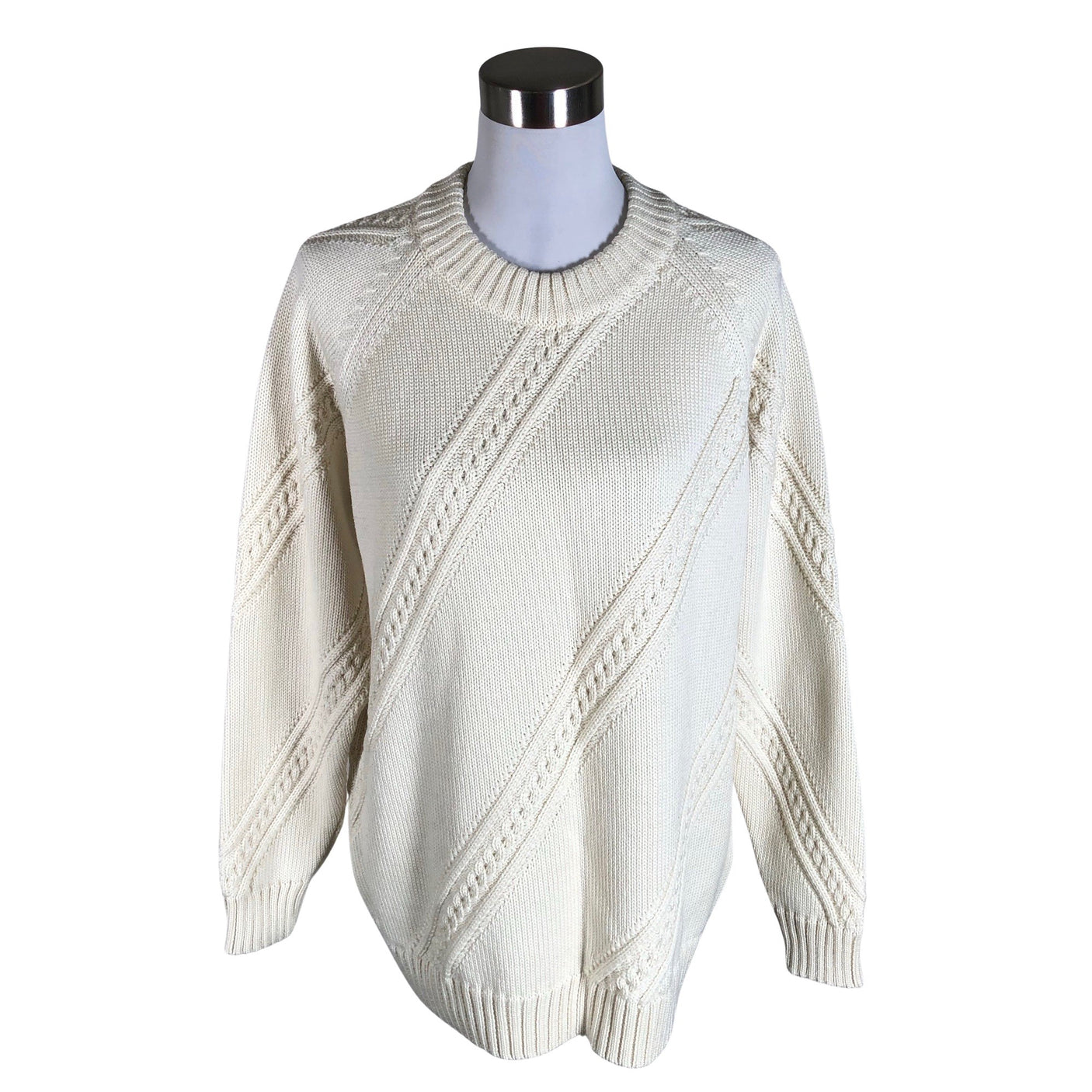 Unisex R-collection - Kampsun, suurus 38 - Looduslik valge (1)