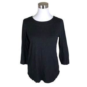 Unisex Nanso - Trikotaažist pluus, suurus 38 - Must (1)