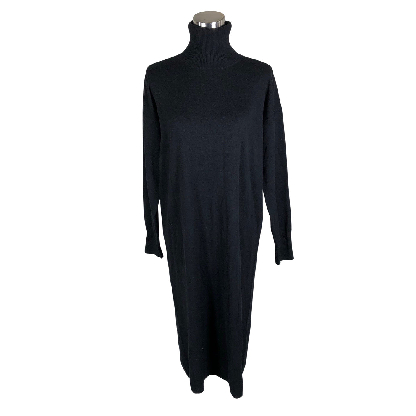 Unisex Nanso - Kootud kleit, suurus 38 - Must (1)
