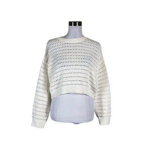 Unisex Massimo Dutti - Kampsun, suurus 36 - Looduslik valge (1)
