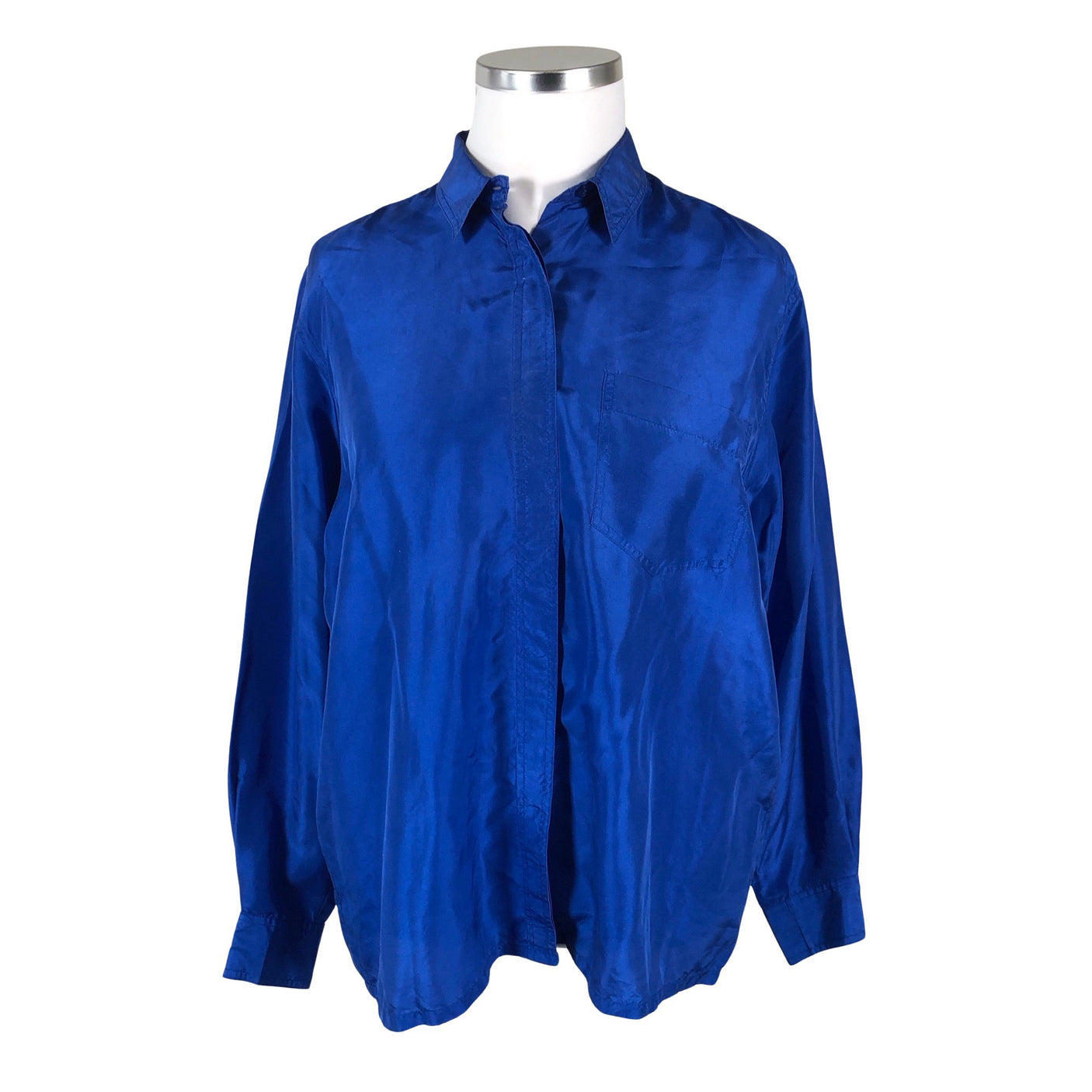 Unisex Stockmann Silk - Pluus, suurus 42 - Sinine (1)