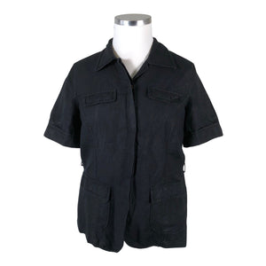 Unisex Santarelli - Õhuke jope, suurus 44 - Must (1)