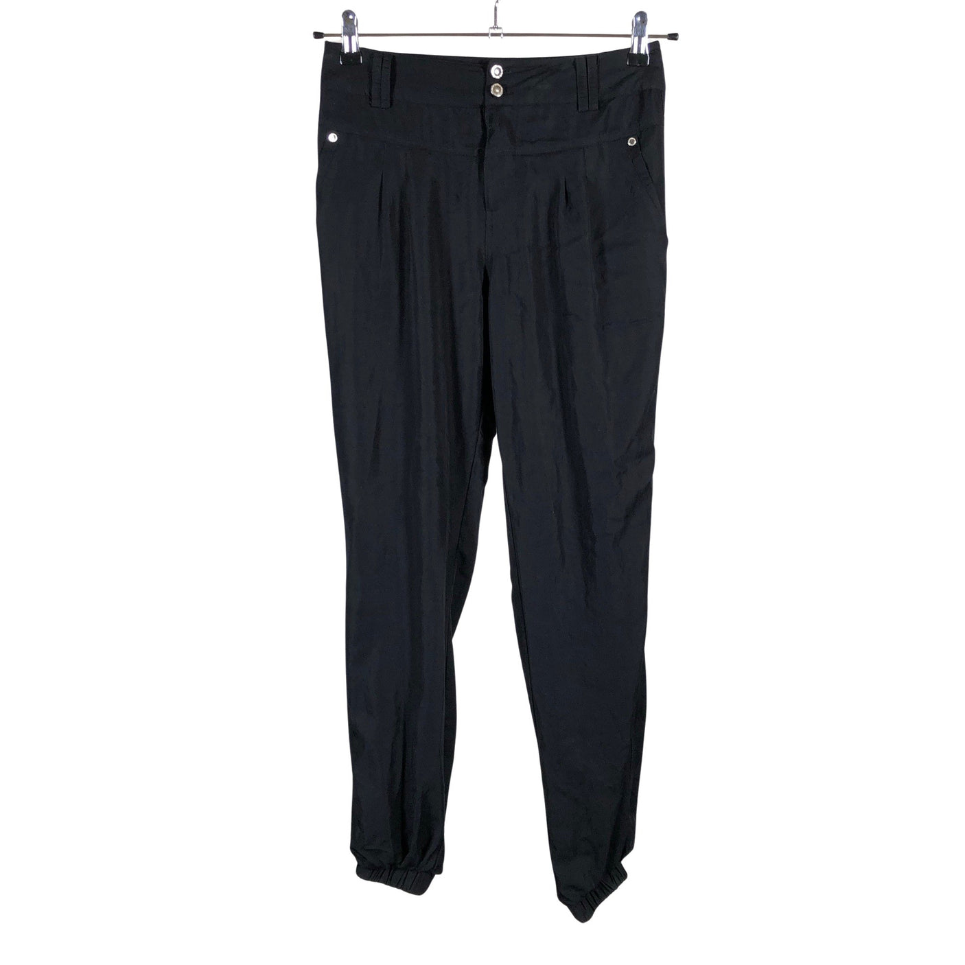 Unisex Morgan - Mittevenivad püksid, suurus 34 - Must (1)