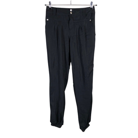 Unisex Morgan - Mittevenivad püksid, suurus 34 - Must ()