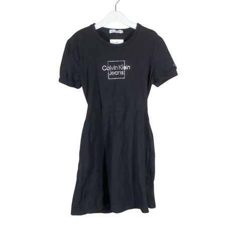 Unisex Calvin Klein Jeans - Trikotaažist kleit, suurus 146 - 152 - Must ()