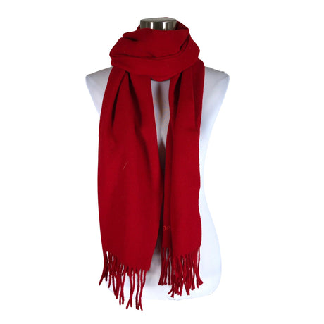 Unisex Burberrys' - Õhuke sall, suurus Midi - Punane ()