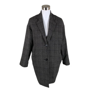 Unisex Lindex - Villane mantel, suurus 36 - Pruun (1)